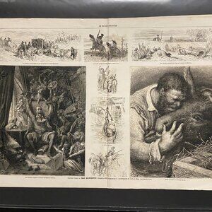 Gustave Dore, Don Quixote, Antique Print
